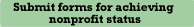 Creating a Nonprofit
